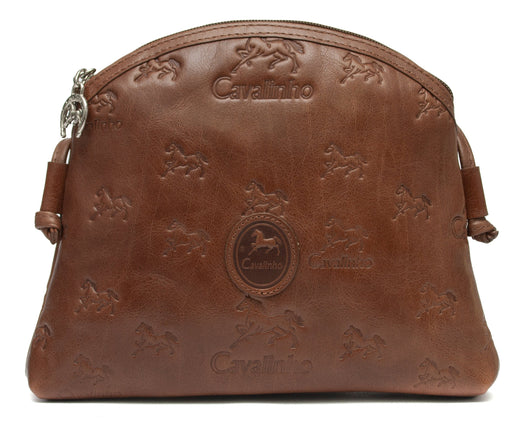 Camel Signature Crossbody Bag
