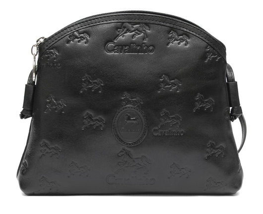Black Signature Crossbody Bag