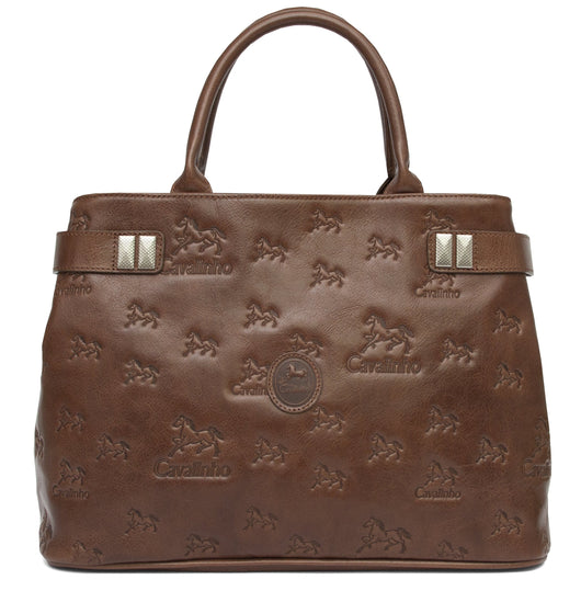 Camel Signature Handbag
