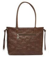 Camel Signature Shoulder Bag