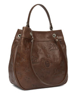 Camel Signature Shoulder Bag