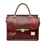 Red Patent Leather Handbag