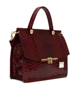Red Patent Leather Handbag