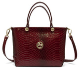 Red Patent Leather Handbag