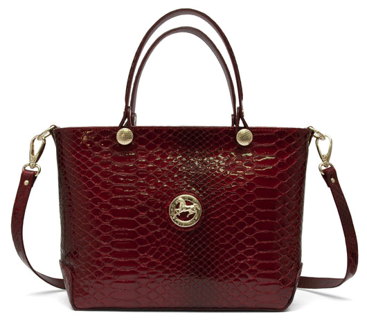 Red Patent Leather Handbag