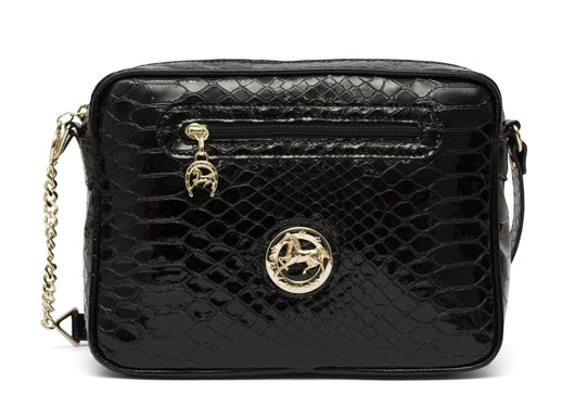 Black Patent Leather Crossbody