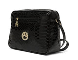 Black Patent Leather Crossbody