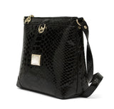 Black Patent Leather Crossbody