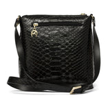 Black Patent Leather Crossbody