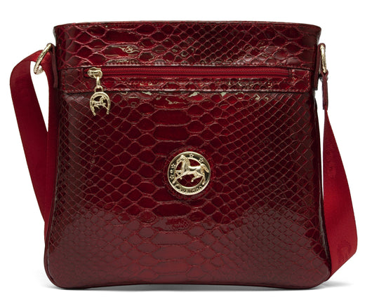 Red Patent Leather Crossbody