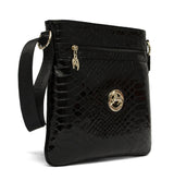 Black Patent Leather Crossbody