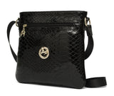 Black Patent Leather Crossbody