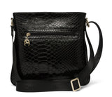 Black Patent Leather Crossbody
