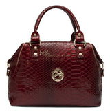 Red Patent Leather Handbag
