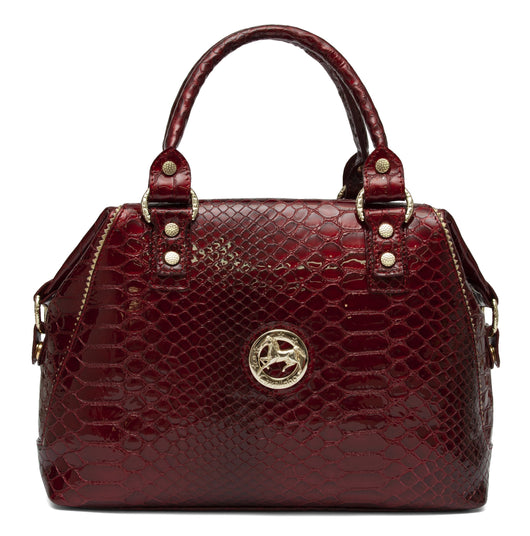 Red Patent Leather Handbag
