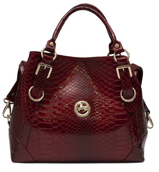 Red Patent Leather Handbag