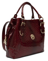 Red Patent Leather Handbag