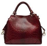 Red Patent Leather Handbag