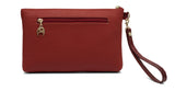 Carmine Wristlet