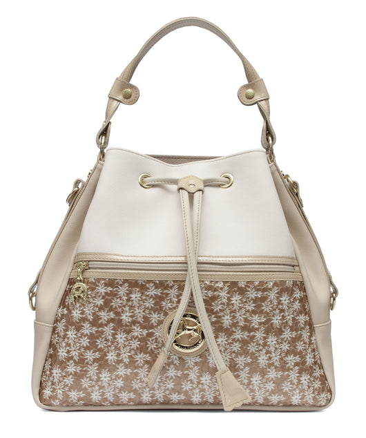 Serenity Beige Bucket Bag