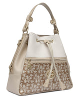 Serenity Beige Bucket Bag