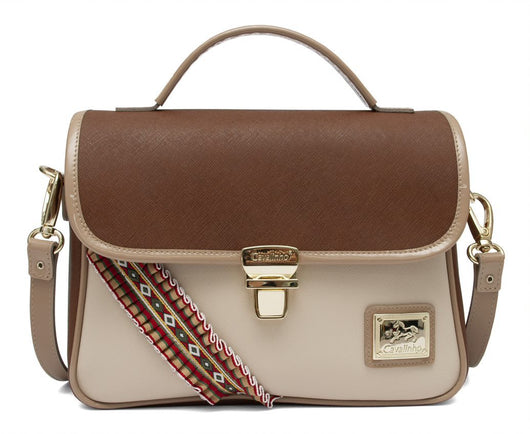 Pony's Beige Shoulder Bag