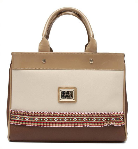 Pony's Beige Handbag
