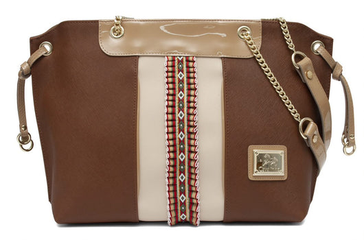 Pony's Beige Shoulder Bag
