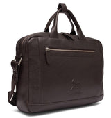 Mens  Brown Laptop Bag