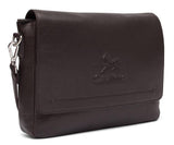 Mens Brown Messenger Bag