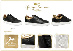 Black & Golden Men's Sneaker