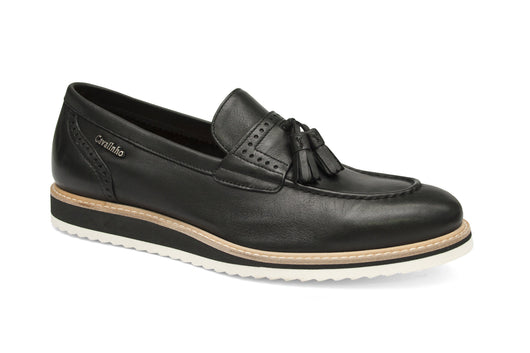 Black Tassel Loafer
