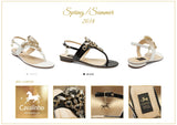 Black Flat Sandals