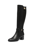 Black Knee High Boots