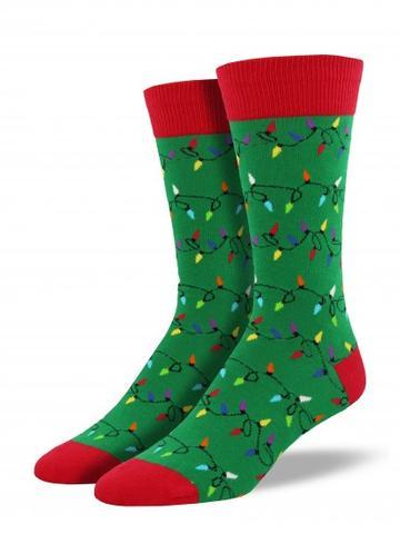 CHRISTMAS LIGHTS SOCKS