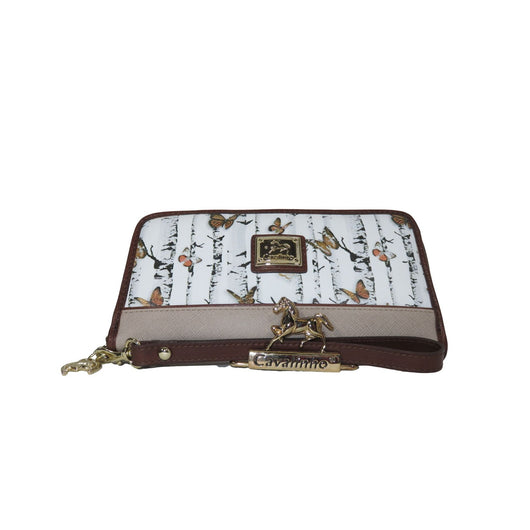 Mariposa Brown Wristlet