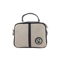 Black & Beige Handbag