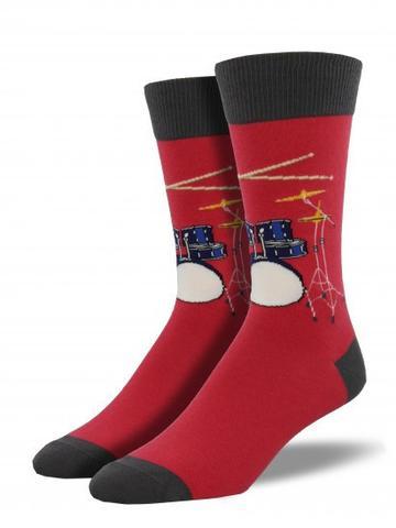 DRUM SOLO SOCKS RED