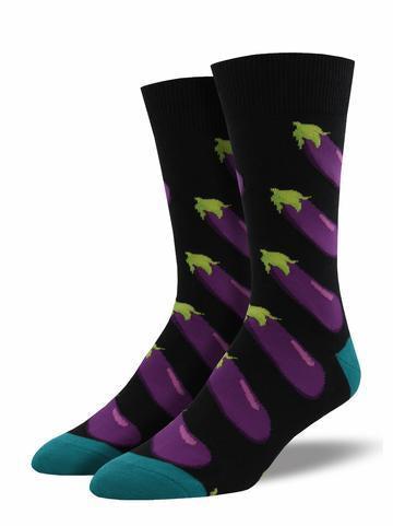 EGGPLANT SOCKS