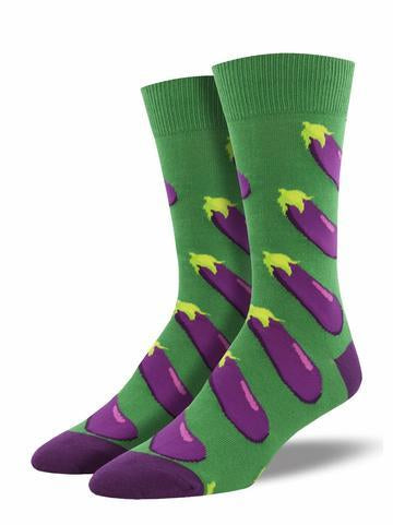 EGGPLANT SOCKS