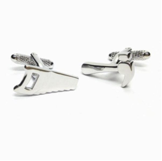 Hammer and Saw Cufflinks