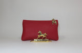 Emily Red Cosmetic Bag