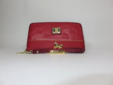 Emily Red Wristlet