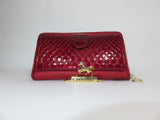 Emily Red Wristlet