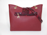Horse Bordeaux Shoulder Bag