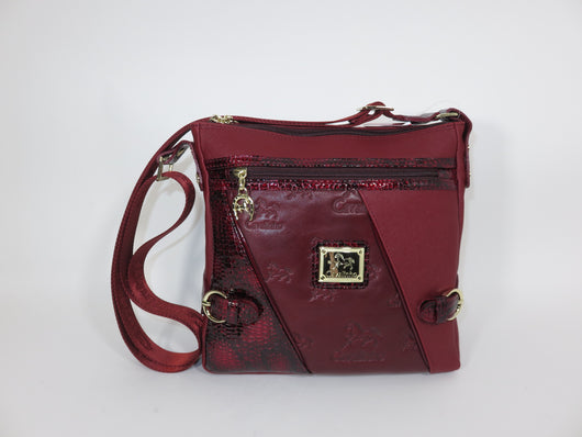 Horse Bordeaux Crossbody