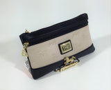 Emily Beige Cosmetic Case