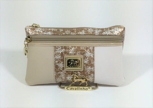 Serenity Beige Large Cosmetic Case
