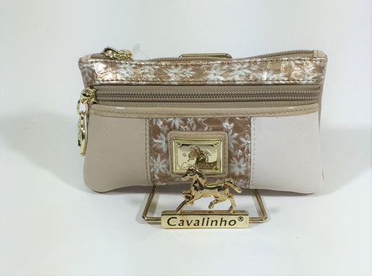 Serenity Beige Small Cosmetic Case