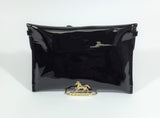 Clutch Patent Leather/Suede Black Viana
